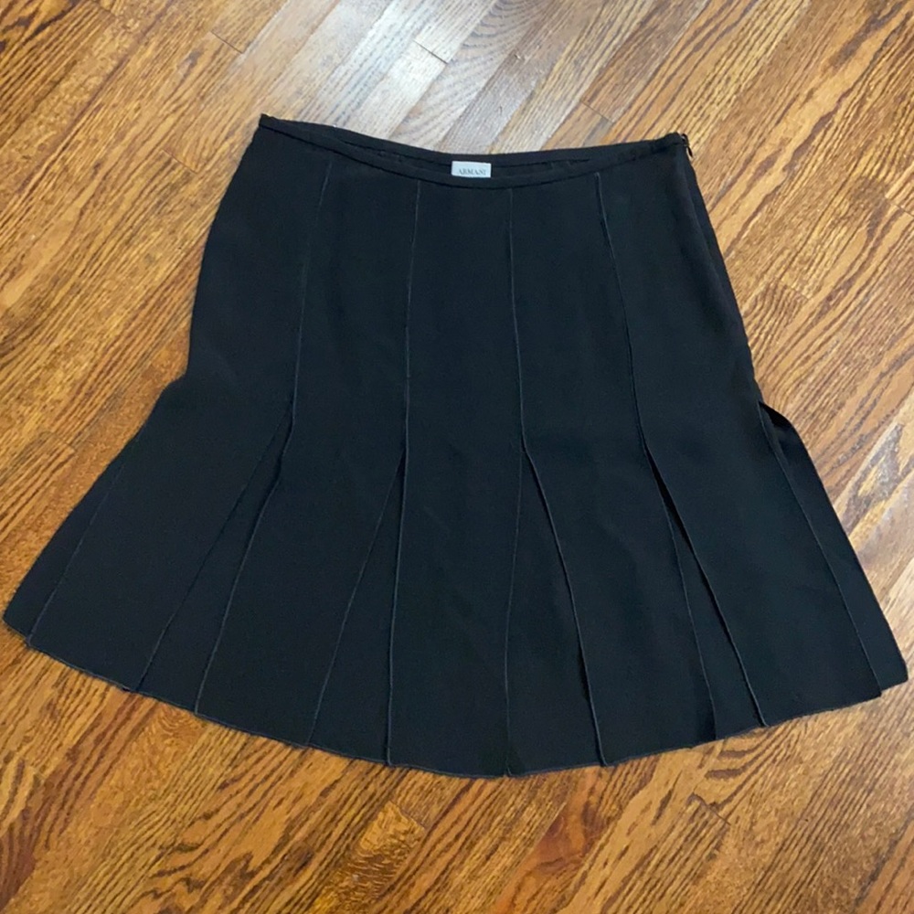 Armani Collezioni Pleated Skirt